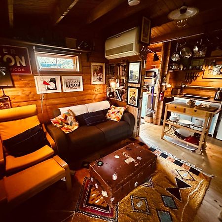 Retro Private Lodge With Hot Tub Nr Dartmoor Ньютон Эбэт Экстерьер фото