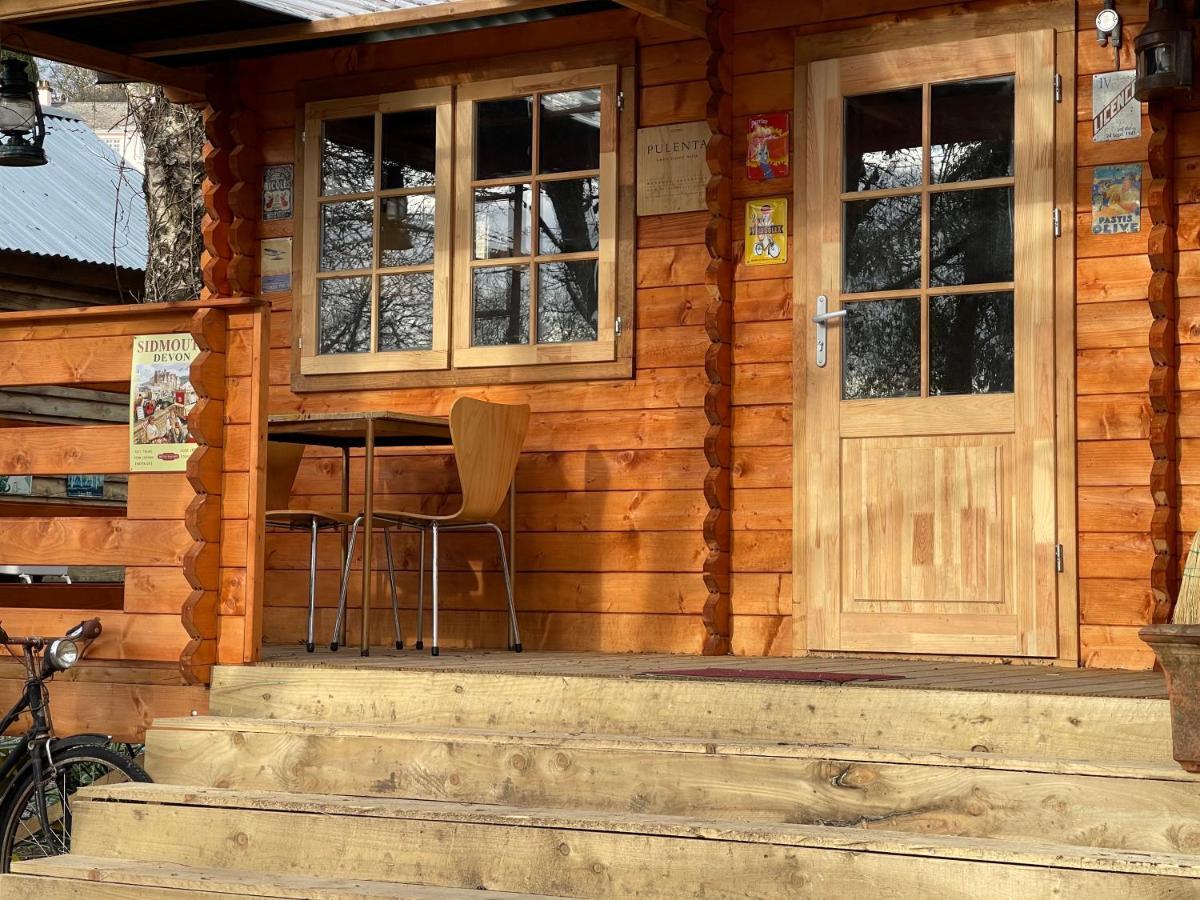 Retro Private Lodge With Hot Tub Nr Dartmoor Ньютон Эбэт Экстерьер фото