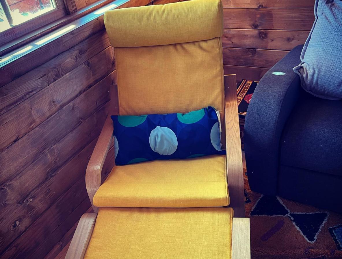 Retro Private Lodge With Hot Tub Nr Dartmoor Ньютон Эбэт Экстерьер фото